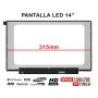 Ecrã LED de 14" para Portatil B140Xtn07.2 B140Xtn07.2 Hw1A Nt140Whm-N44 V8.0 315mm