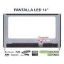 Ecrã LED de 14" para Portatil Nv140Fhm-N47 06Hy1W 6Hy1W 30 Pines