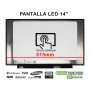 Ecrã LED Tátil de 14" para Portatil N140Hcn-Ea1 Rev.C1 FHD 40Pines 315mm