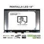 Ecrã Tátil de LED de 14" Sin Moldura para Portátil HP Pavilion X360 14-Cd 14M-Cd