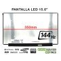 Ecrã LED de 15.6" para Portátil Nv156Fhm-Ny4 V8.0 FHD Ips 144Hz 350mm 40 Pines