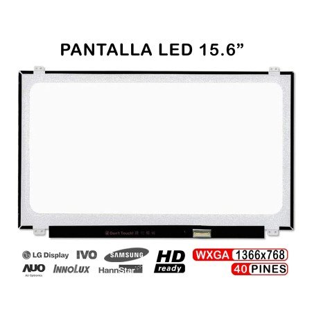 Ecrã Portatil LED 15.6 B156Xtn03.2 Lnt156At35 B156Xtn03.2 Slim