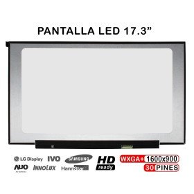 Ecrã LED de 17.3" para Portatil Nt173Wdm-N23 V8.0 Nt173Wdm-N25