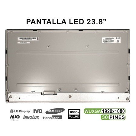 Ecrã LED de 23.8" para HP All In One 24-F Series Mv238Fhm-N20 L01814-J71