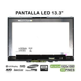 Ecrã com Tátil e Estrutura de 13.3" para Portatil Lenovo Yoga 720-13Ikb FHD M133Nwf4 R0