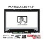 Ecrã LED com Estrutura de 11.6" para Portatil Lenovo Chromebook 300E 2Nd Gen 81Qc Mtk Sin G-Sensor