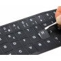 Etiqueta para Transformar-Se em Teclado em Idioma Turco Preto