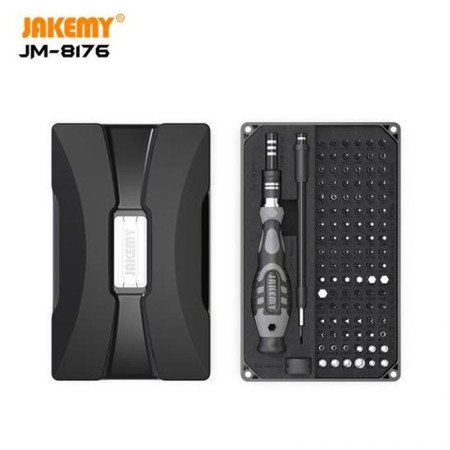 Jogo de Chave de Fendas 106 em 1 para Reparares Jakemy JM-8176