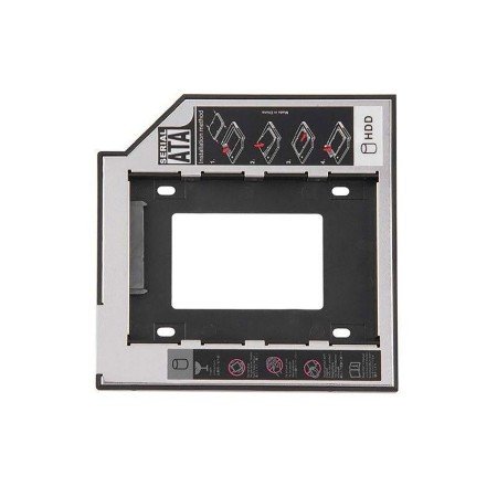 Médio Carcaça Caddy Cd DVd para Disco Duro 2.5 2Nd SATA 12.7mm Universal