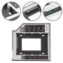 Médio Carcaça Caddy Cd DVd para Disco Duro 2.5 2Nd SATA 12.7mm Universal