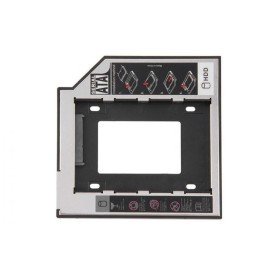 Médio Carcaça Caddy Cd DVd para Disco Duro 2.5 2Nd SATA 9.5mm Universal