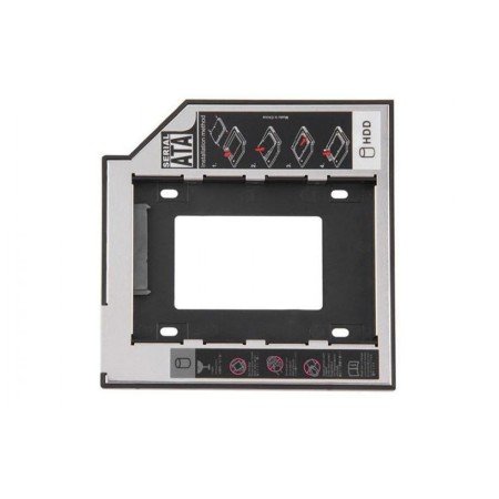 Médio Carcaça Caddy Cd DVd para Disco Duro 2.5 2Nd SATA 9.5mm Universal