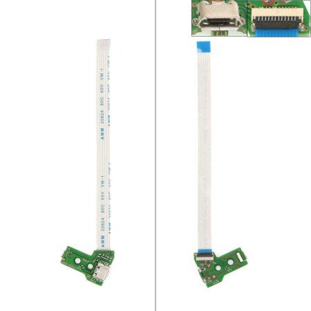 Placa Conector de Carregar USB para Ps4 12 Pines Jds-055