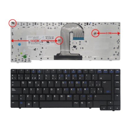Teclado para Portatil HP Compaq 6710 6710B 6710S 6715