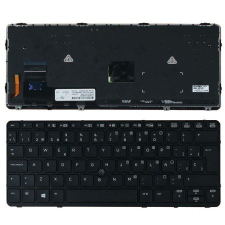 Teclado para Portatil HP EliteBook 820 G1 Retroiluminado