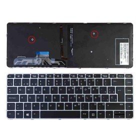 Teclado para Portatil HP EliteBook Folio 1040 G3 Prata