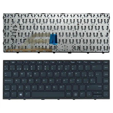 Teclado para Portatil HP ProBook 430 G5 445 G5 Preto com Estrutura