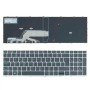 Teclado para Portatil HP ProBook 450 G5 455 G5 470 G5 Preto com Estrutura Prata