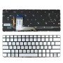 Teclado para Portatil HP Spectre 13-4000 13-4100 13-4200 X360 Prata Sem Estrutura