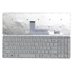 Teclado para Portatil Toshiba Satellite L55-B L55D-B L55Dt-B L55T-B Nsk-V91Sq Aebliu00120 9Z.Nbcsq.101 Branco