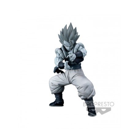 Banpresto figura dragon ball super super saiyan azul gogeta tons master stars piece