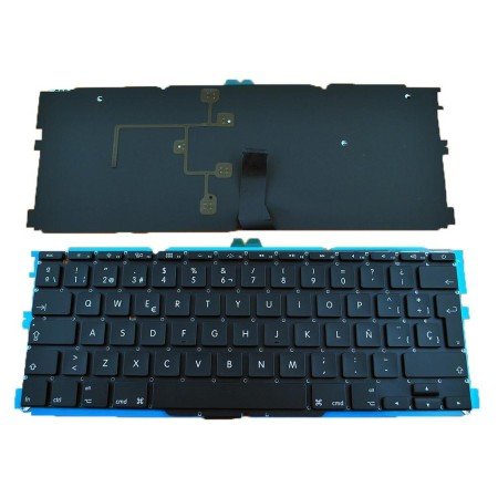 Teclado para Portatil Apple MacBook Air A1370 e A1465 11.6" Retroliminado