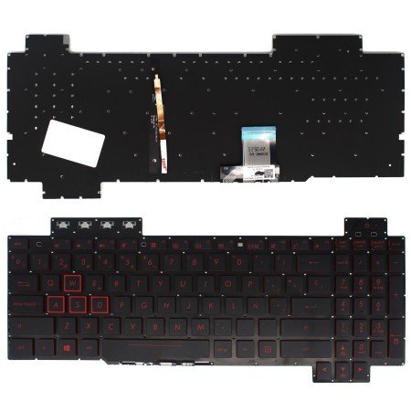 Teclado Retroiluminado para Portatil Asus Tuf Gaming Fx504 Fx504Gd Fx504Ge Fx504Gm Series