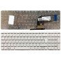 Teclado em Cor Branco para Portatil HP Pavilion 17-F Sem Estrutura