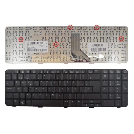 Teclado para Portatil HP CQ 71, Ae0P7P00110, 532809-071