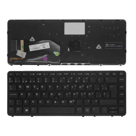 Teclado para Portatil HP EliteBook 840 G1 850 G1 840 G2 Series 730794-071