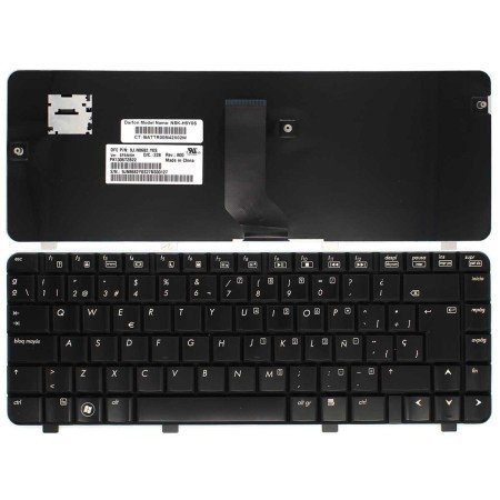 Teclado para Portatil HP Pavilion DV3 DV3-2000 Series 9J.N28G82.P0S Nsk-Hfp0S Azul Oscuro