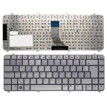 Teclado para Portatil HP Pavilion DV5 DV5Z DV5T DV5-1000 Prata