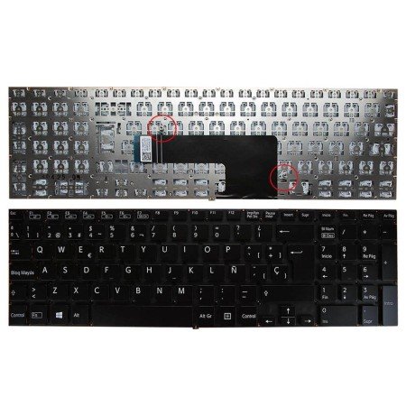 Teclado para Portatil Sony SVF 15 SVF1521K1E