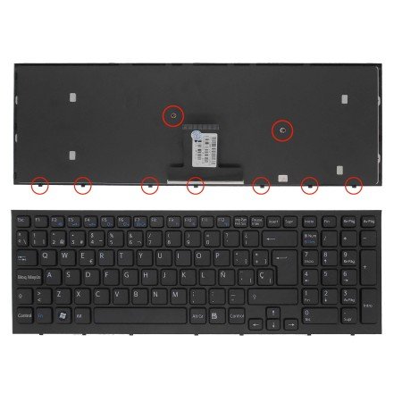 Teclado para Portatil Sony Vaio PCG-71211M VPC-Eb4Z1E VPCeb4Z1E PCG-71311M