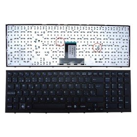 Teclado para Portatil Sony Vaio VPC-Eb VPC-Eb1M1E VPCeb2M1E VPCeb3M1E VPC-Eb32Fm Preto