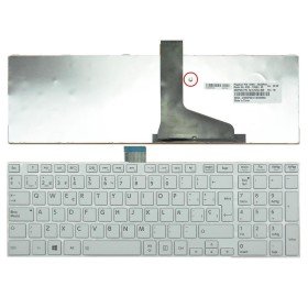 Teclado para Portatil Toshiba Satellite L850, L950 C855 Pscbye-04500Rit Branco