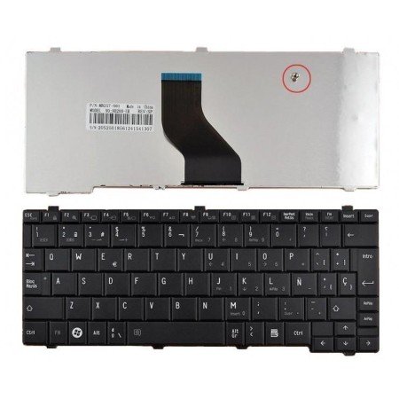 Teclado para Portatil Toshiba Satellite Mini Nb250 Nb200 Nb255 Nb201 Nb205 Nb305