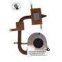 Ventoinha com Dissipador de Calor para Portatil Asus EEE PC 1015 1015T 1015B 1015Pe 1015P