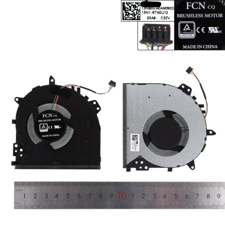 Ventoinha CPU para Portatil Asus Y5100U X512U A512U F512U F512D V5000F R564D