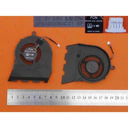 Ventoinha para Portatil Dell Inspiron 15G 15 5567 Dfs481305Mc0T