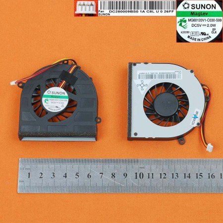 Ventoinha para Portatil Lenovo G470 G470A G470Ah G475 G570 G575 Dc280009Bs0 Mg60120V1-C030-S99 Ksb05105Hc-Ag53 Dc280009Bd0