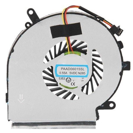 Ventoinha CPU para Portatil MSI Ge62 Ge72 Gl62 Gl72 Pe60 Pe70 Paad06015Sl N285 3 Pines