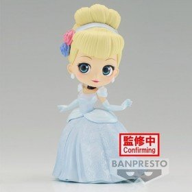 Figura banpresto q posket personagens disney estilo flor cinderela ver. b