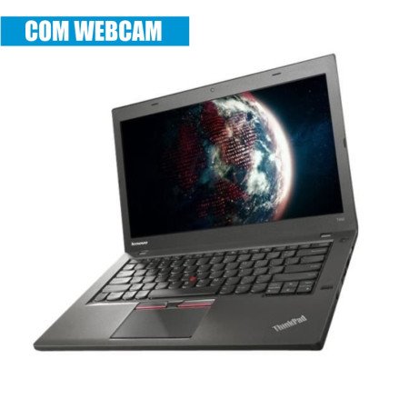 Portátil Recondicionado Lenovo ThinkPad T450 - Intel i5-5200U, 8GB, 256GB SSD, 14", Win 10 Pro
