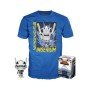 Pop & Tee My Hero Academia Tenya Iida Ingenium (Full Mech Suit) Funko + Camiseta Tamanho Aleatório