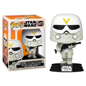 Funko Pop Star Wars Concept Snowtrooper versão alternativa 56768