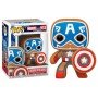 Funko Pop Marvel Natal Biscoito de Gengibre Capitão América 50657