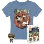 Camiseta Pop & Tee Harry Potter Funko + Trio Tamanho S