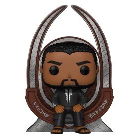 Funko Pop Pantera Negra T'Challa no Trono (1113) Dlx Exclusivo