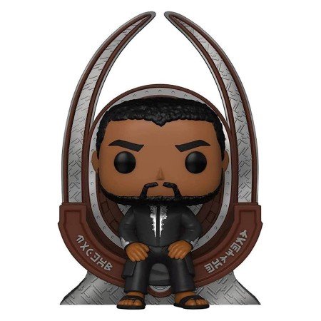 Funko Pop Pantera Negra T'Challa no Trono (1113) Dlx Exclusivo